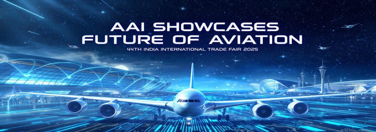 एएआई ने 44वें भारत अंतर्राष्ट्रीय व्यापार मेला 2025 में विमानन के भविष्य का प्रदर्शन किया / AAI Showcases Future of Aviation at 44th India International Trade Fair 2025
