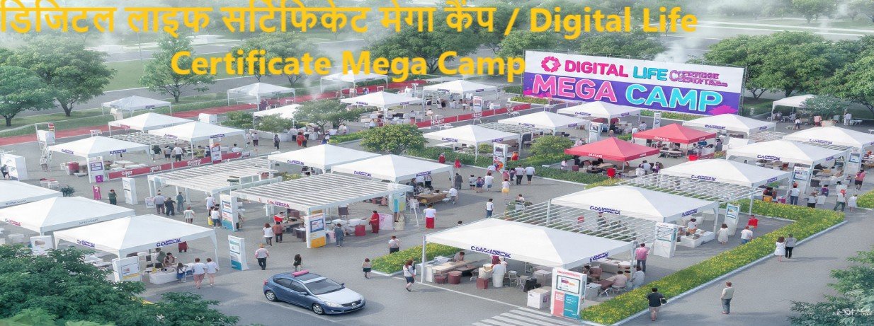 डिजिटल लाइफ सर्टिफिकेट मेगा कैंप / Digital Life Certificate Mega Camp