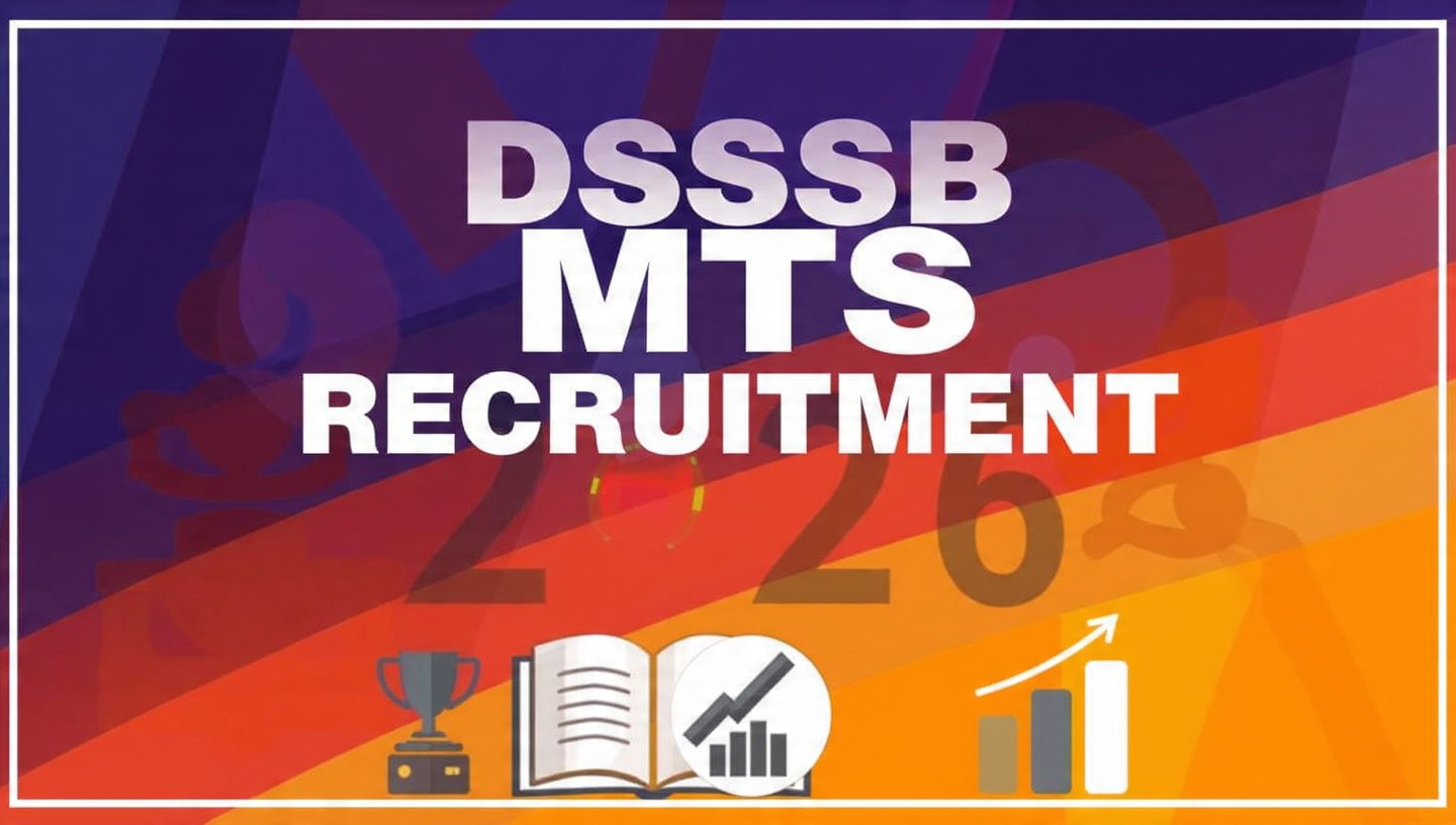 DSSSB MTS Recruitment 2026